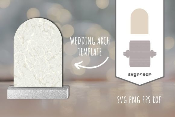 Boho Arch 3D SVG Shapes for Real Crafting