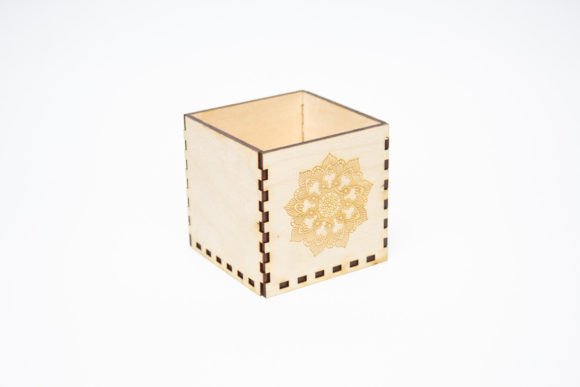 Candle Holder Mandala 3D SVG for Home Décor Branding