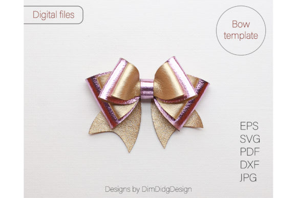 Faux Bow 3D SVG: A Crafter’s Hair Bow Template Review