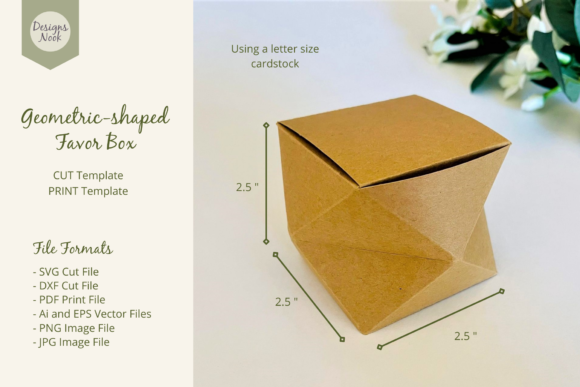Geometric Box Template 3D SVG & Shapes Review