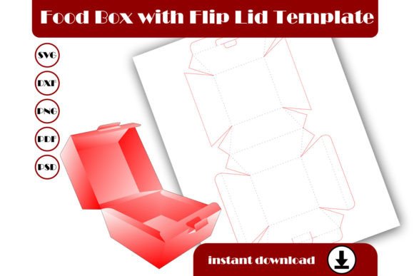 Hamburger Box Template: 3D SVG Shapes Review